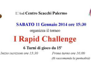 Testata Torneo I RAPID CHALLENGE