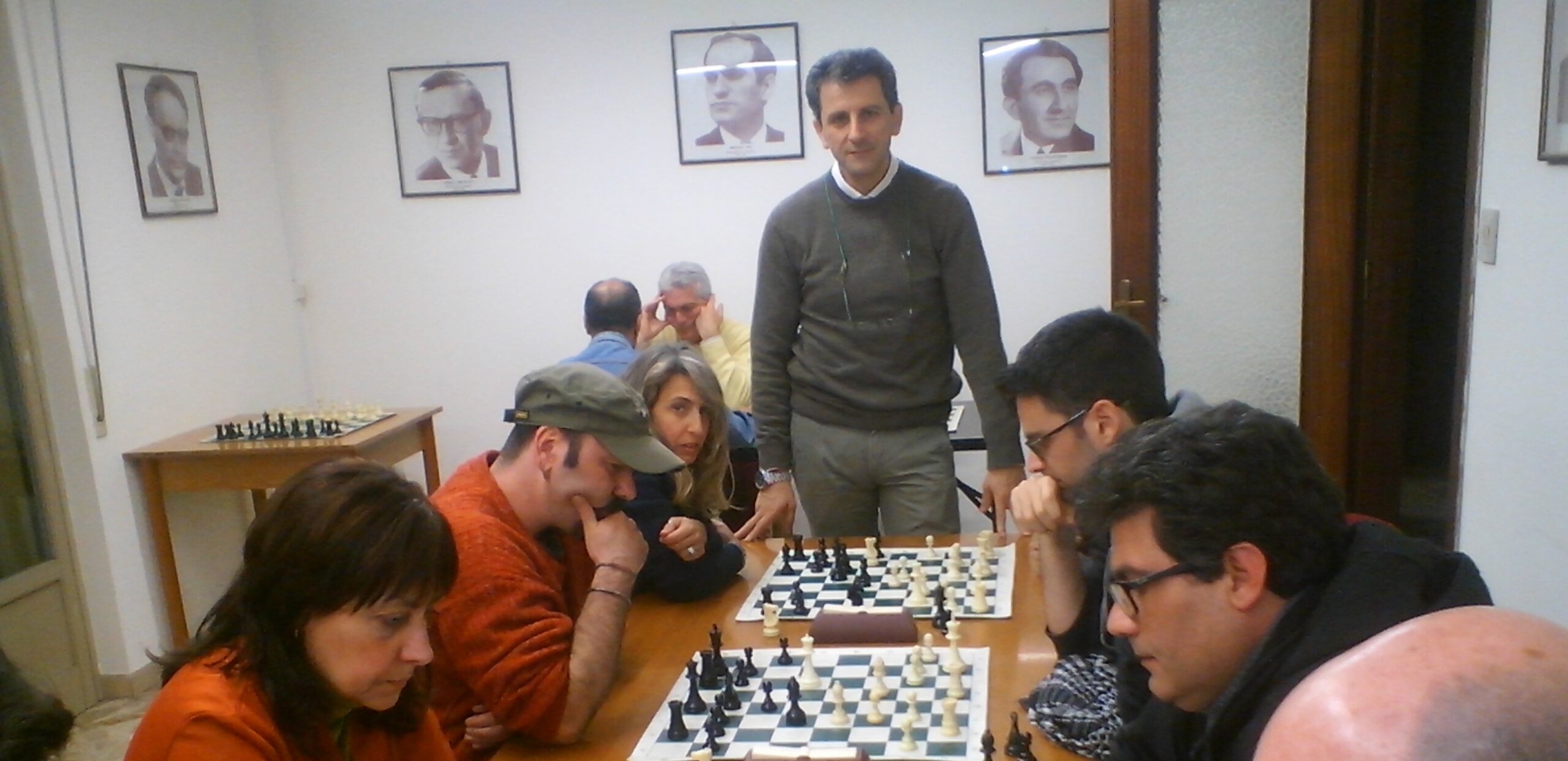 Gli allievi impegnati nel torneo