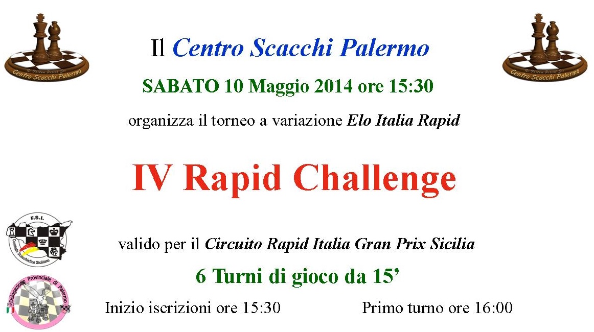 IV RAPID CHALLENGE