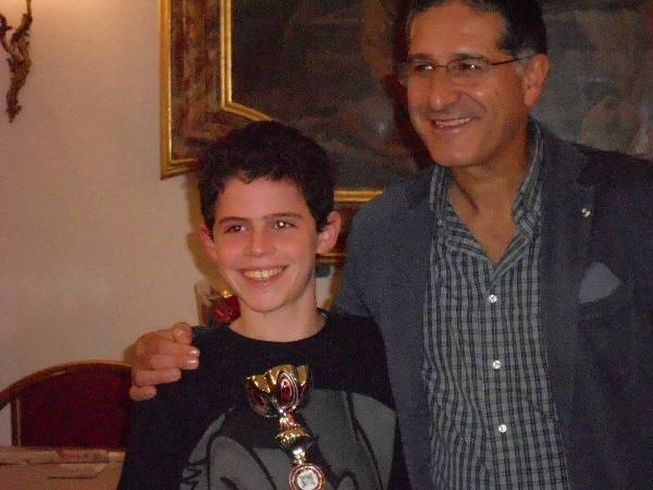 Adalberto Cino premiato da Giuliano