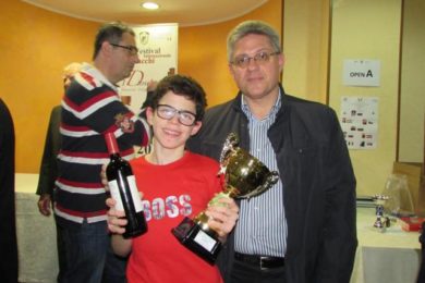 Adalberto Cino e il suo papà Alfonso