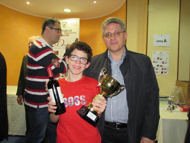 Adalberto Cino e il suo papà Alfonso